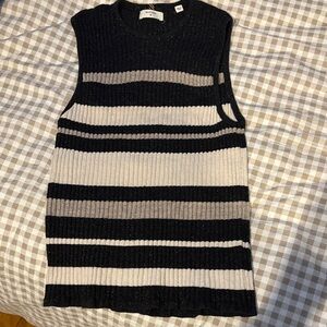 Billy Reid women’s Striped Sleeveless Knit Top